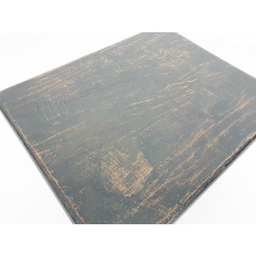 Wabi-Sabi Oak Side Table, the Netherlands, 1970s For Sale - Image 3 of 8