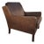 Vintage Leather Lounge Chair, 1960s For Sale