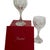 1970s Vintage Baccarat Massena Water Goblet Crystal No Trim Mint - a Pair For Sale - Image 5 of 5