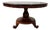 Large Antique English Regency Circular Tilt Top Dining Table For Sale