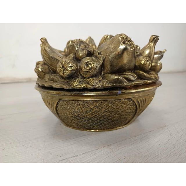 Ice Bucket with Golden Fruit Salad by Mauro Manetti, 1970s For Sale - Image 6 of 15