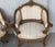 Wood Late 19th Century Pair of Italian Rococó Louis XV Fauteuils or Slipper Chairs For Sale - Image 7 of 18