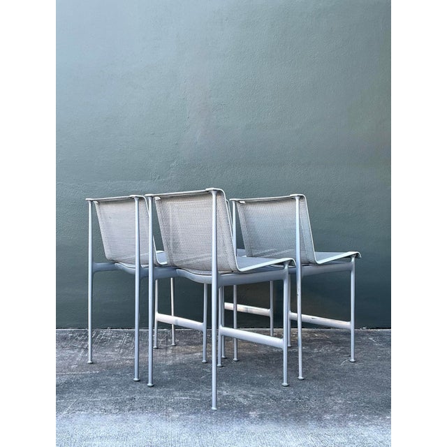 Vintage Richard Schultz High Top Dining Table & 4 Chairs For Sale - Image 10 of 12