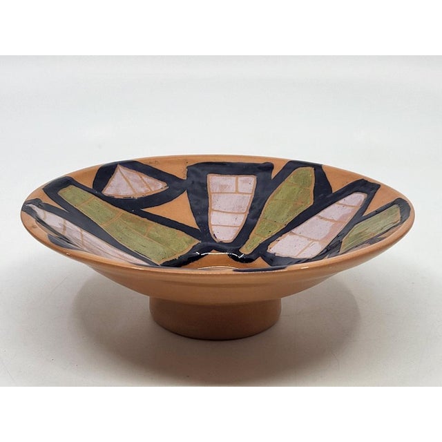 Chartreuse Ceramic Candlestick by Gabrielle Mackiewicz, France, 1950 For Sale - Image 8 of 13