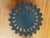 Mid 20th Century Vintage Gilded Metal Sunburst Mirror For Sale - Image 5 of 7