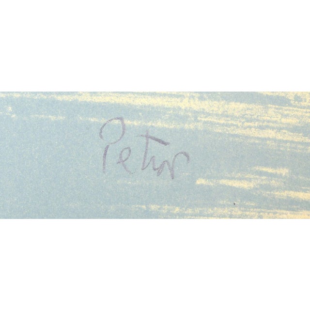 Mid-Century Modern Dimitri Petrov "Cubist Band" Lithograph For Sale - Image 3 of 3