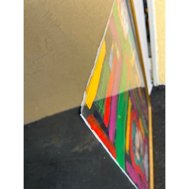 Framed Abstract “Maria Magdalena” by Artist Yury Lolo For Sale In West Palm - Image 6 of 6