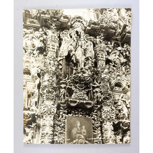 Early 20th Century Ornate Church Detail Photograph by Osuna Photograph For Sale - Image 4 of 4