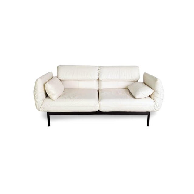 Plura 2-Seater Sofa in Light Beige Leather from Rolf Benz For Sale - Image 13 of 13