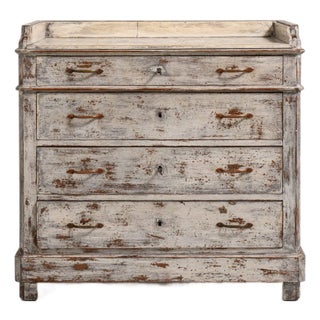 Shabby Chic Chest of Drawers, Antique, France, 19th Century For Sale