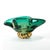 Green Italian Murano Style Art Glass Bowl, Possibly by Sommerso For Sale - Image 8 of 9