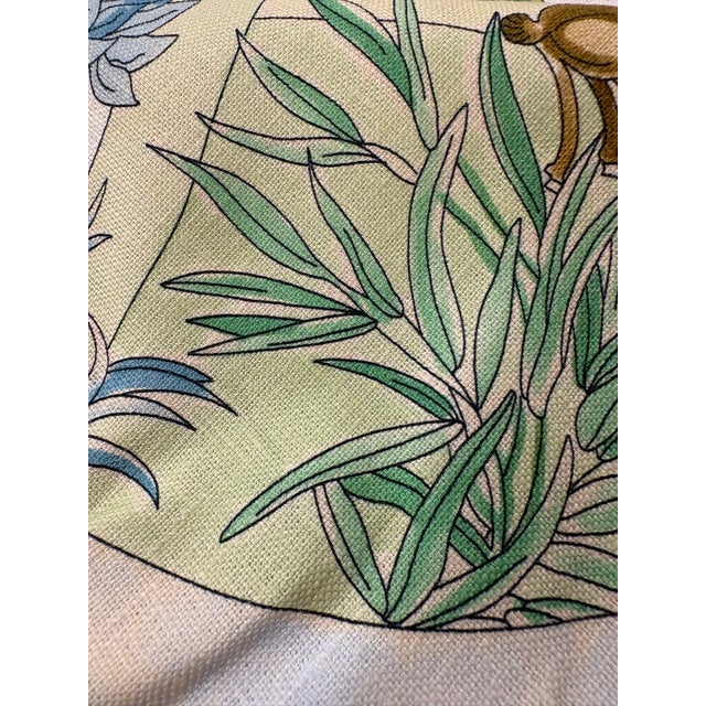 Green Brunschwig & Fil's "Folklore Print -Meadow" Performance Fabric - 2 Yard Piece For Sale - Image 8 of 9