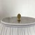 Blue Vintage Gilt Bronze and French Porcelain Lamp Pair With Silk Shades For Sale - Image 8 of 12