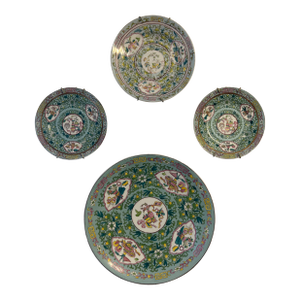 Imperial Gardner Porcelain – Chinese-Taste Ensemble (6 Pieces)