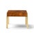 Mid 20th Century Milo Baughman Style Hekman Mid Century Burlwood and Brass Side End Table For Sale - Image 5 of 10