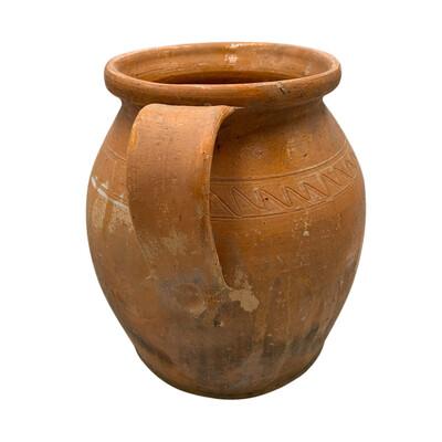 Antique Terracotta Vessel For Sale - Image 4 of 5