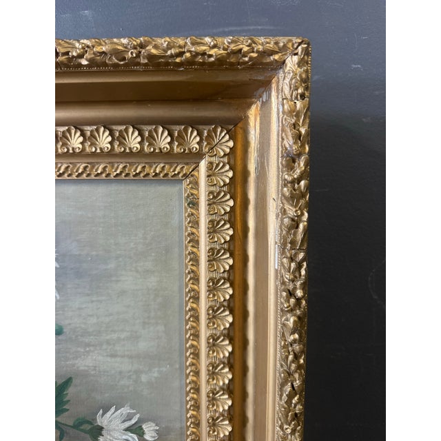Early 20th Century Oil Painting Signed by J T Seward Floral Still Life Dated 1911 Dimensions:21”h x 26”w x2”d. Condition:a...