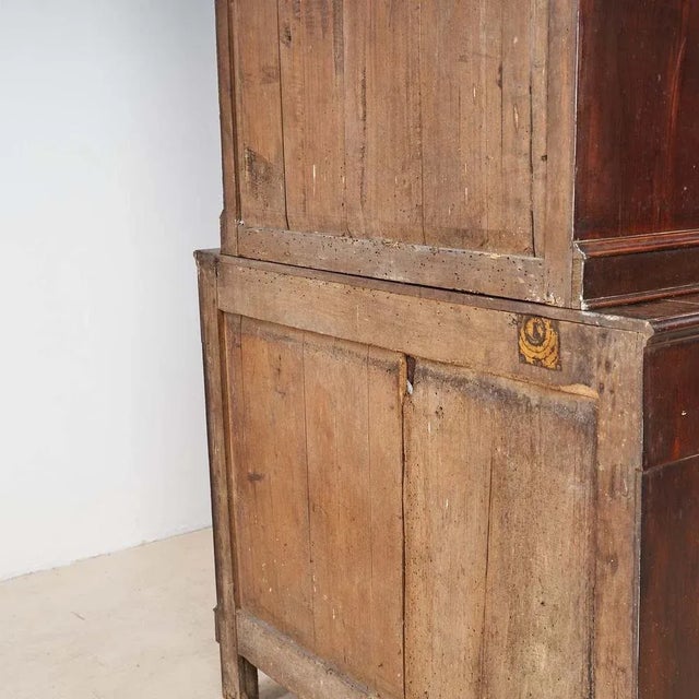 Vintage Cabinet with Showcase For Sale - Image 4 of 10