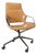 German Leather and Chrome Desk / Conference Chair by Jehs + Laub for Wilkhahn For Sale