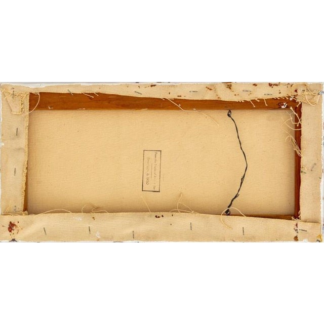 Contemporary Andy Miller Abstract Composition Oil on Canvas For Sale - Image 3 of 4