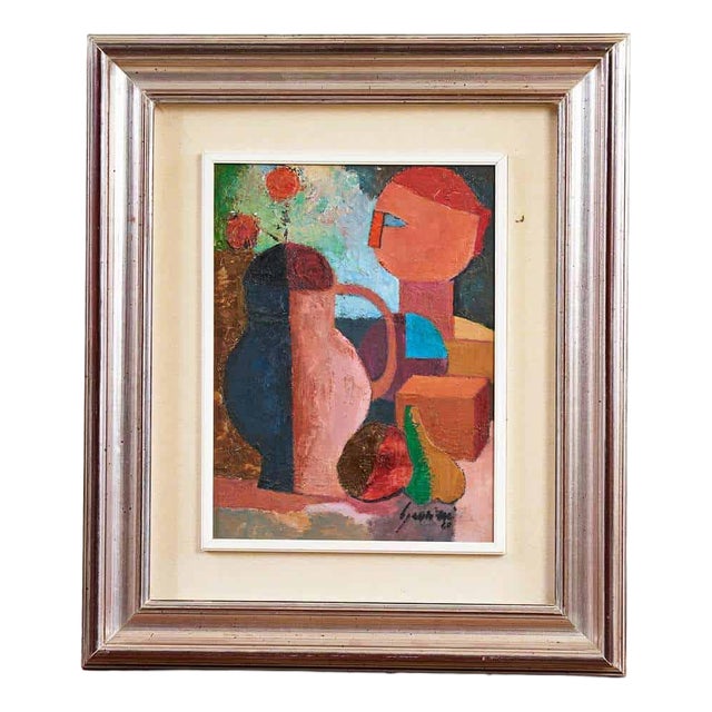 Graziani, Untitled, 1950s, Oil on Canvas, Framed For Sale