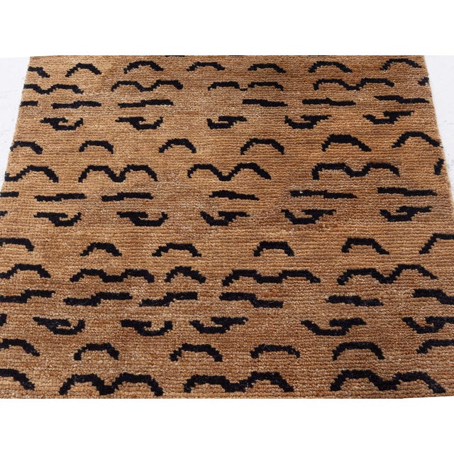 Modern Modern Tibetan “Tiger” Wool Rug by Doris Leslie Blau For Sale - Image 3 of 5
