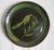 Vintage Patamban pottery plate made in Michoacan, Mexico with the redware – black base glaze color and lovely green for...