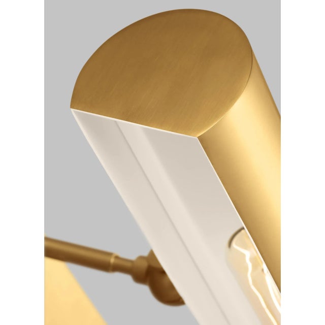 Chapman & Myers by Visual Comfort Studio Kenyon 30" Picture Light, Burnished Brass For Sale - Image 4 of 4