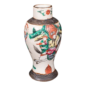 1900s Small Antique Victorian Japanese Posy Vase