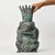 Vintage Prince Frog Outdoor Planter Statue Copper Alloy With Patina For Sale - Image 12 of 18