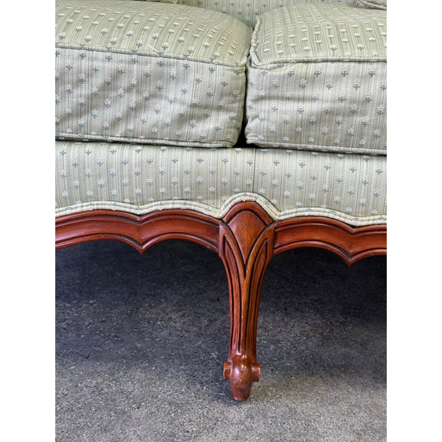 Late 20th Century Louis XV Sofa / Loveseat by Gilliam Furniture For Sale - Image 4 of 10