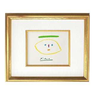 Picasso Lithograph 115 the Mad Warrior Framed For Sale