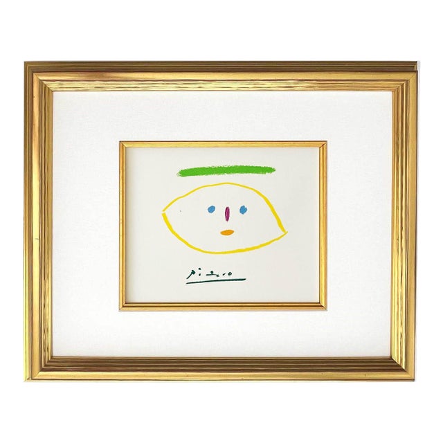Picasso Lithograph 115 the Mad Warrior Framed For Sale