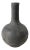 Chandra Black Earth Pottery Vase For Sale