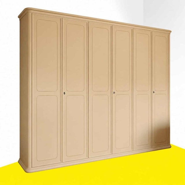 2000 - 2009 Six-Door Wardrobe in Lacquered Wood For Sale - Image 5 of 5