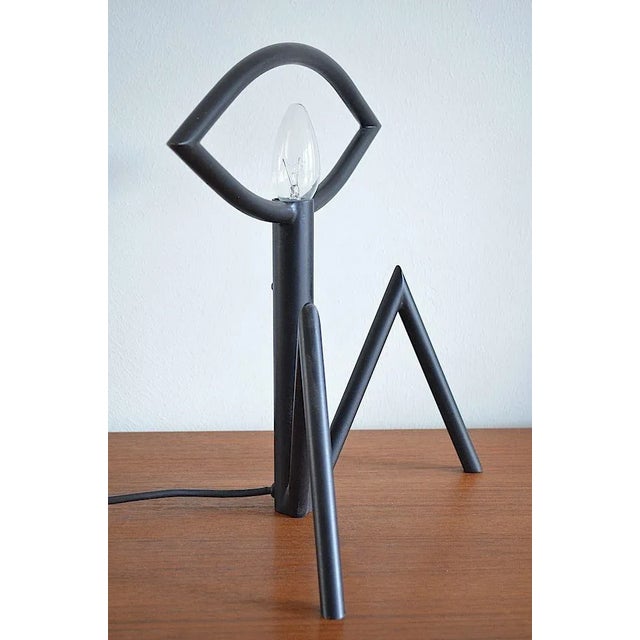 German Table Lamp by Argus Stefan Bumm, 1980s For Sale - Image 4 of 8