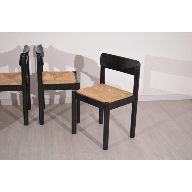 Chairs by Vico Magistretti for Schiffini, 1970s, Set of 4 For Sale - Image 17 of 18