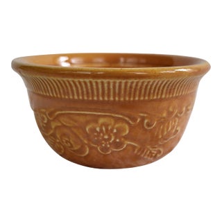 Small Mid 19th Century 'Made in Usa' Pottery Bowl For Sale