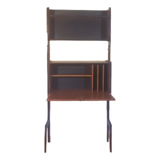 Vintage Scandinavian Secretaire in Teak by Blindheim, 1960s For Sale