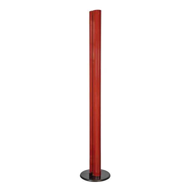 Megaron floor lamp, designed by Gianfranco Frattini for Artemide in 1979, an icon of contemporary Italian design. This...