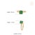 1.63ct Square Cut Zambian Emerald Diamond 14k Gold Victorian Engagement Ring Size 4 For Sale - Image 12 of 18