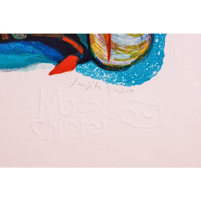 Judith Bledsoe Cancer Signed Contemporary Modern Lithograph Framed 2000s For Sale - Image 4 of 8