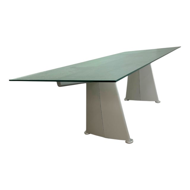 Trapèze Dining Table by Jean Prouvé for Tecta, 1980s For Sale