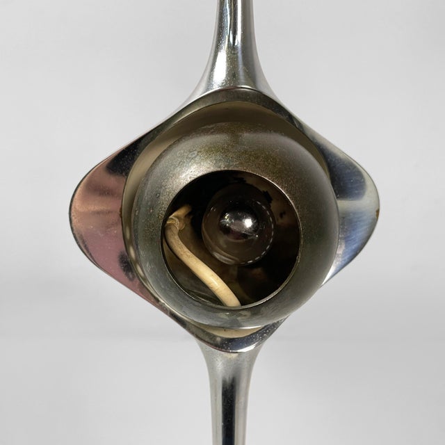 Italian Modern Cobra Table Lamp by Angelo Lelii for Arredoluce, 1960s For Sale - Image 13 of 18