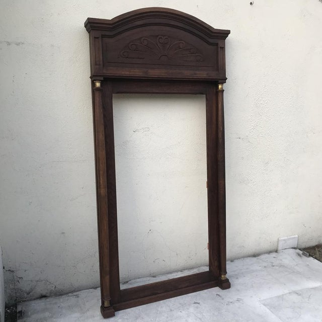 Antique Oak Wood Frame 1920s For Sale - Image 11 of 18