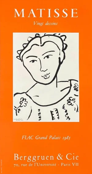 1985 Berggruen Poster After Henri Matisse