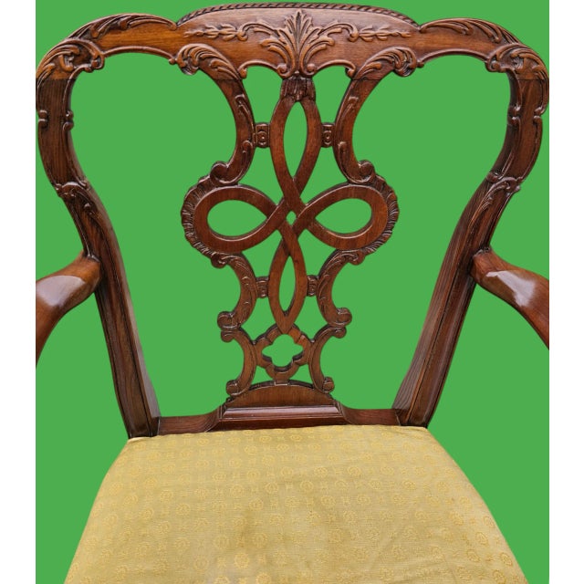 Traditional Antique 19th Century Georgian Style Armchair For Sale - Image 3 of 7