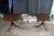 Wood Vintage Harden Furniture Solid Cherry English Regency Duncan Phyfe Dining Table For Sale - Image 7 of 18