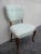 French Mahogany Living Room Office Vanity Side Chair For Sale - Image 11 of 11