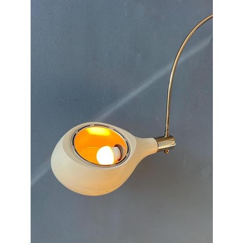 Vintage Beige Arc Wall Lamp from Temde For Sale - Image 11 of 13